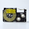 Compatible label tape for Casio XR-6YW1