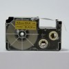 Compatible label tape for Casio XR-12GD1