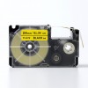 Compatible label tape for Casio XR-24YW1