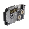 Compatible label tape for Casio XR-9BKG1