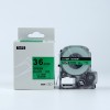 Kingjim対応SC36GW Black on green互換テープカートリッジ