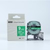 Kingjim対応SD9GW White on green 互換テープカートリッジ 