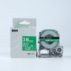 Kingjim対応　SD36GW　White on green　互換テープカートリッジ