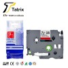 TZ445 TZe445 TZ-445 TZe-445 18mm White on red Compatible Laminated Label Tape Cartridge for Brother 
