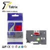 TZ441 TZe441 TZ-441 TZe-441 18mm Black on red Compatible Laminated Label Tape Cartridge for Brother 