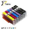 Tatrix PGI-580  CLI-581Compatible Color Ink Cartridge for Canon Ts705 PIXMA TS6150
