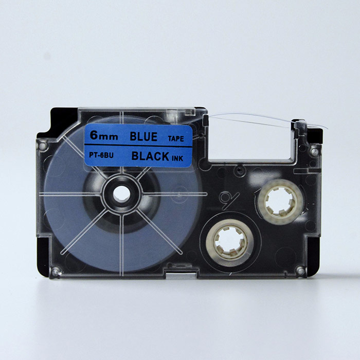 Compatible label tape for Casio XR-6BU1
