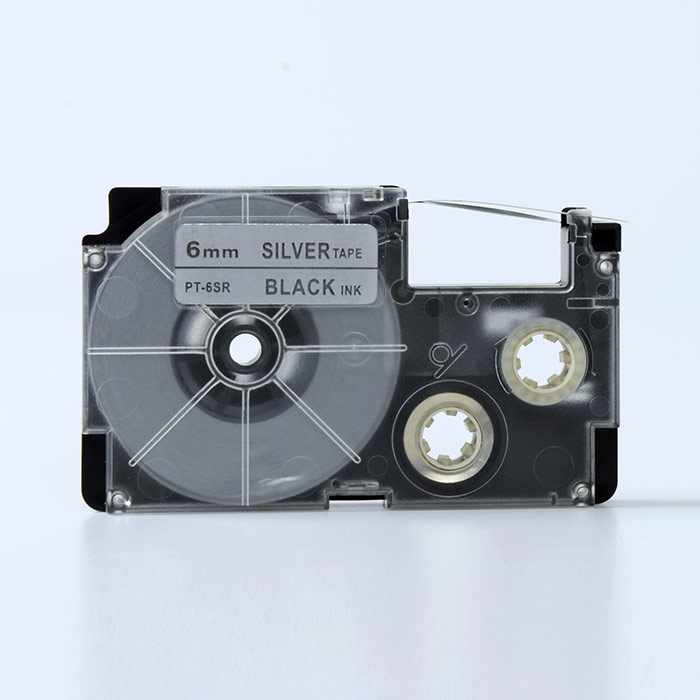 Compatible label tape for Casio XR-6SR1