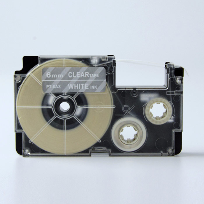 Compatible label tape for Casio XR-6AX1