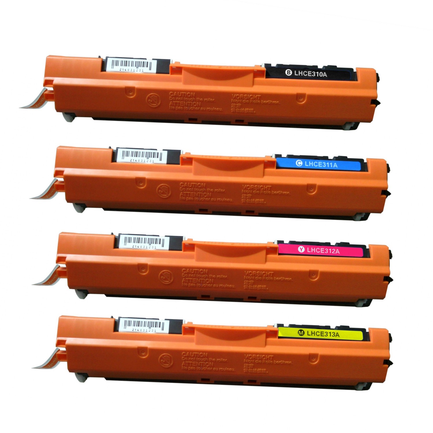 Compatible toner cartridges for HP CE310A-313A