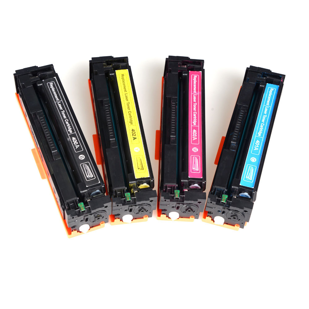 Compatible toner cartridges for HP CF400A- CF403A
