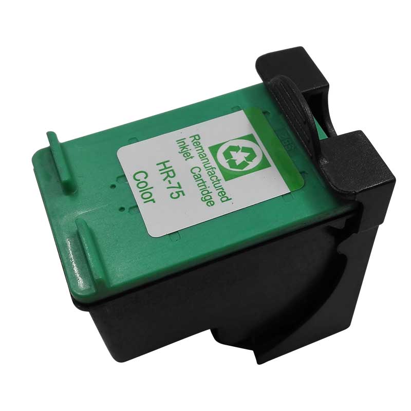 Remanufactured ink cartridge for HP 74/75