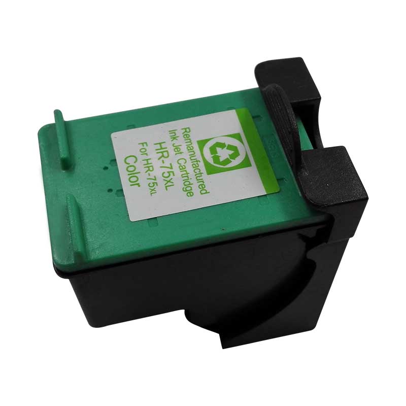 Remanufactured ink cartridge for HP 74/75 XL