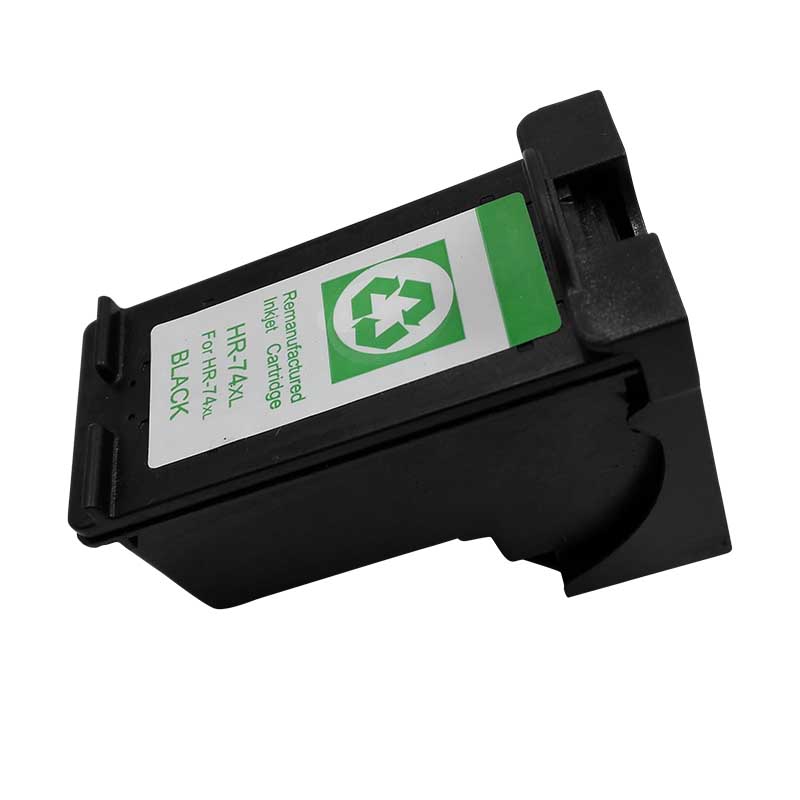 Remanufactured ink cartridge for HP 74/75 XL