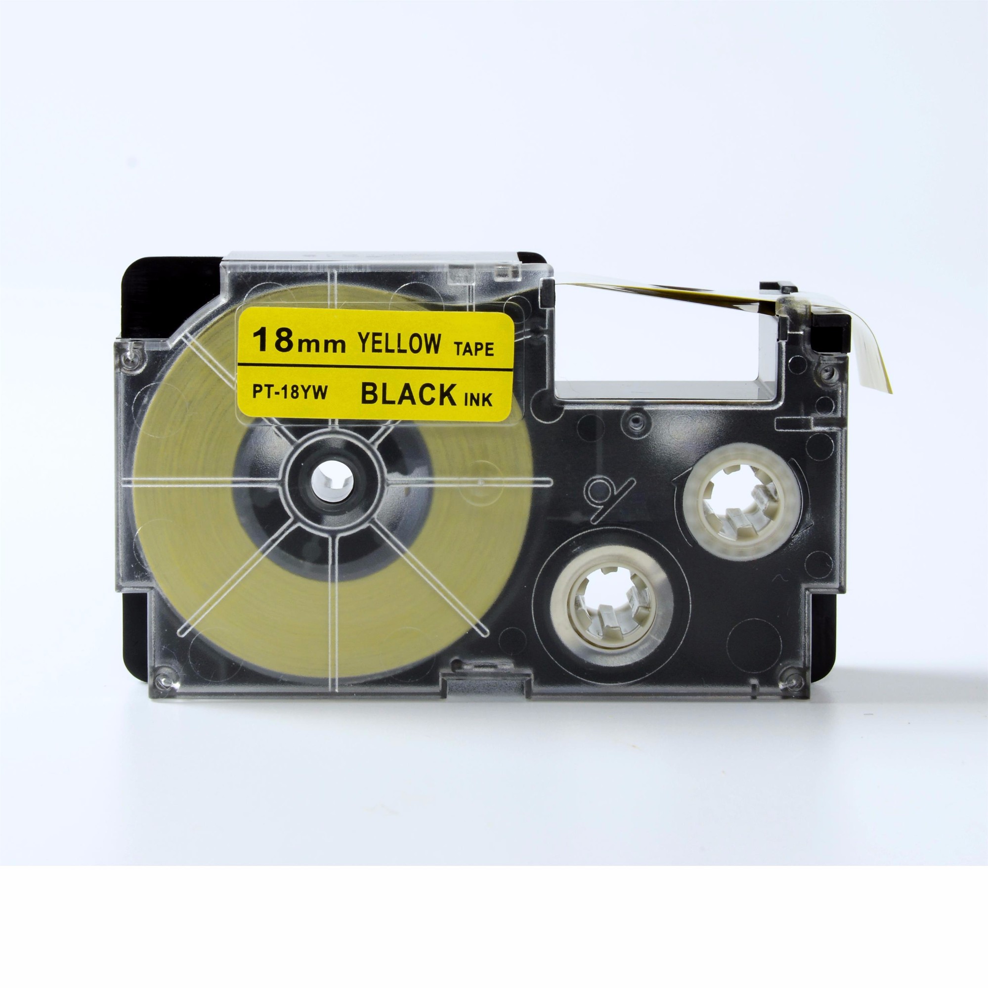 Compatible label tape for Casio XR-18YW1
