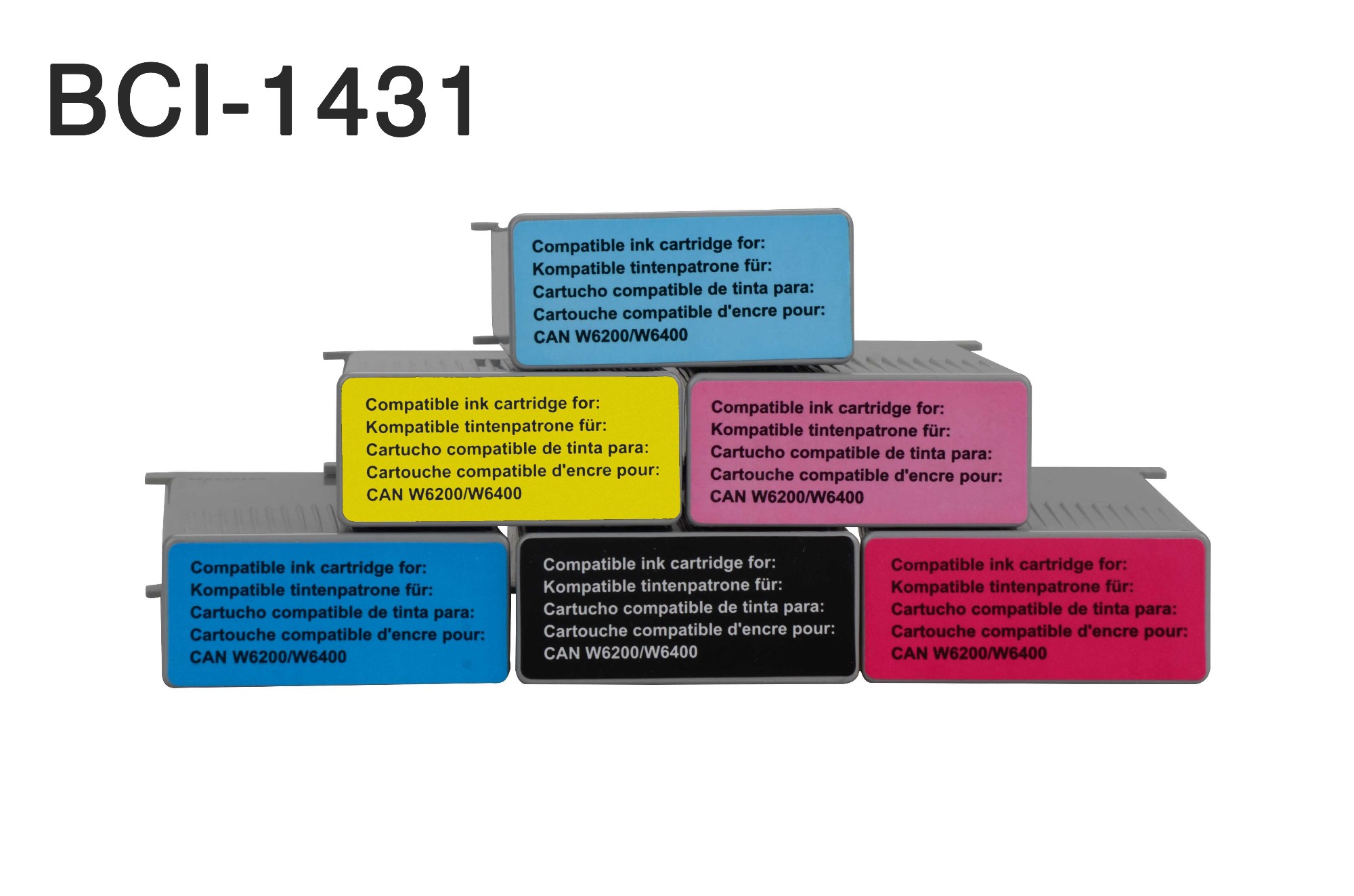 Wide Format cartridges for Canon BCI-1431 1451