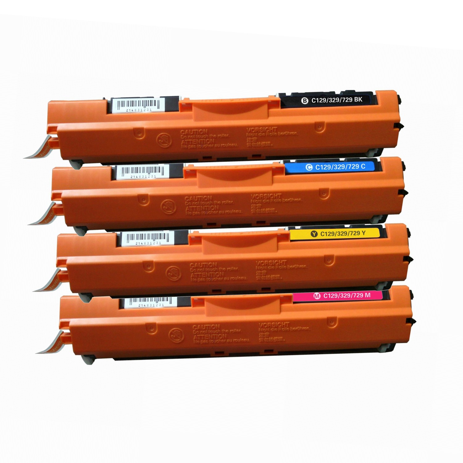 Compatible toner  cartridge for Canon CRG129/329/729 BK/C/M/Y