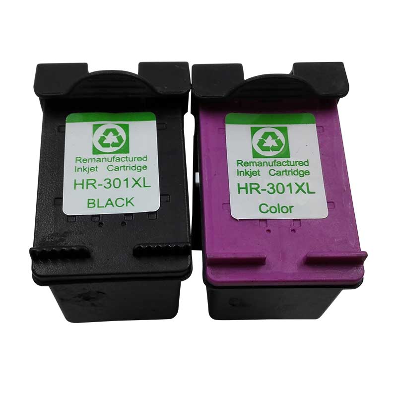 Remanufactured ink cartridge for HP 301BK/C 301XLBK/C