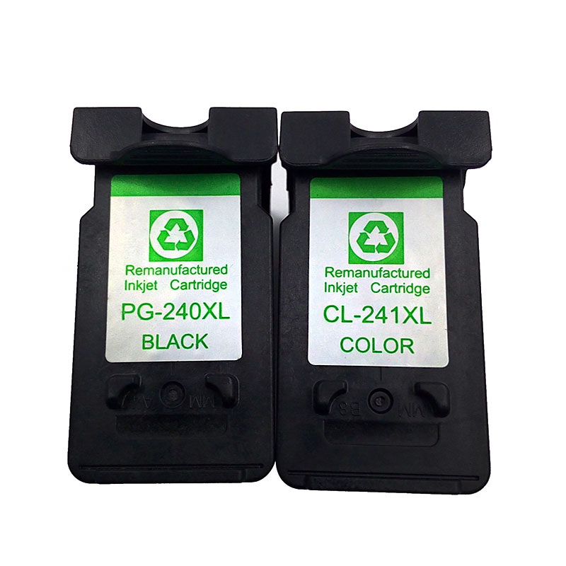 Remanufactured ink cartridge for Canon PG240XL/CL241XL