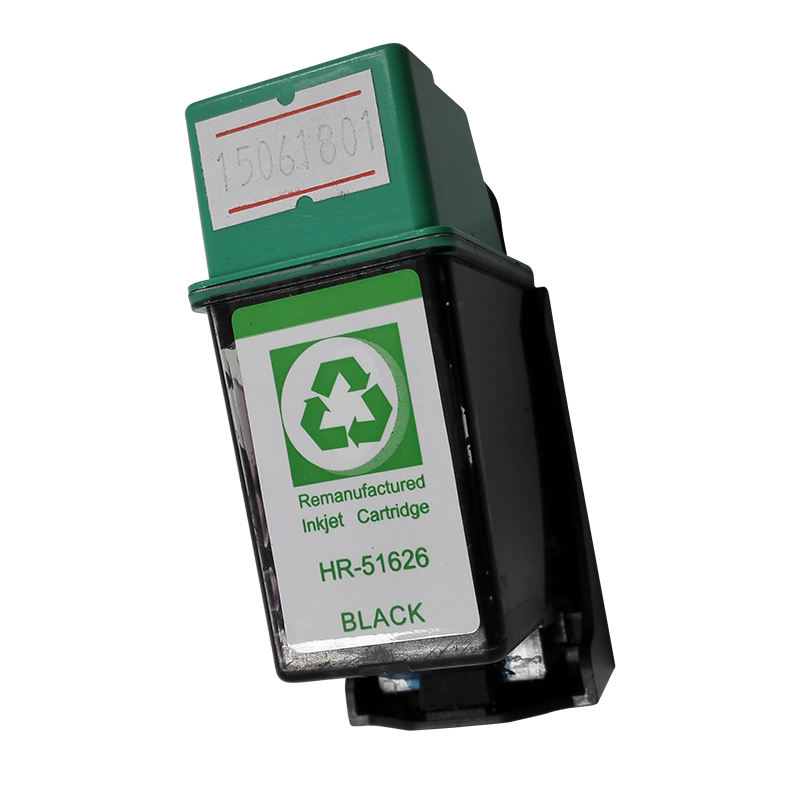 Remanufactured ink cartridge for HP26 