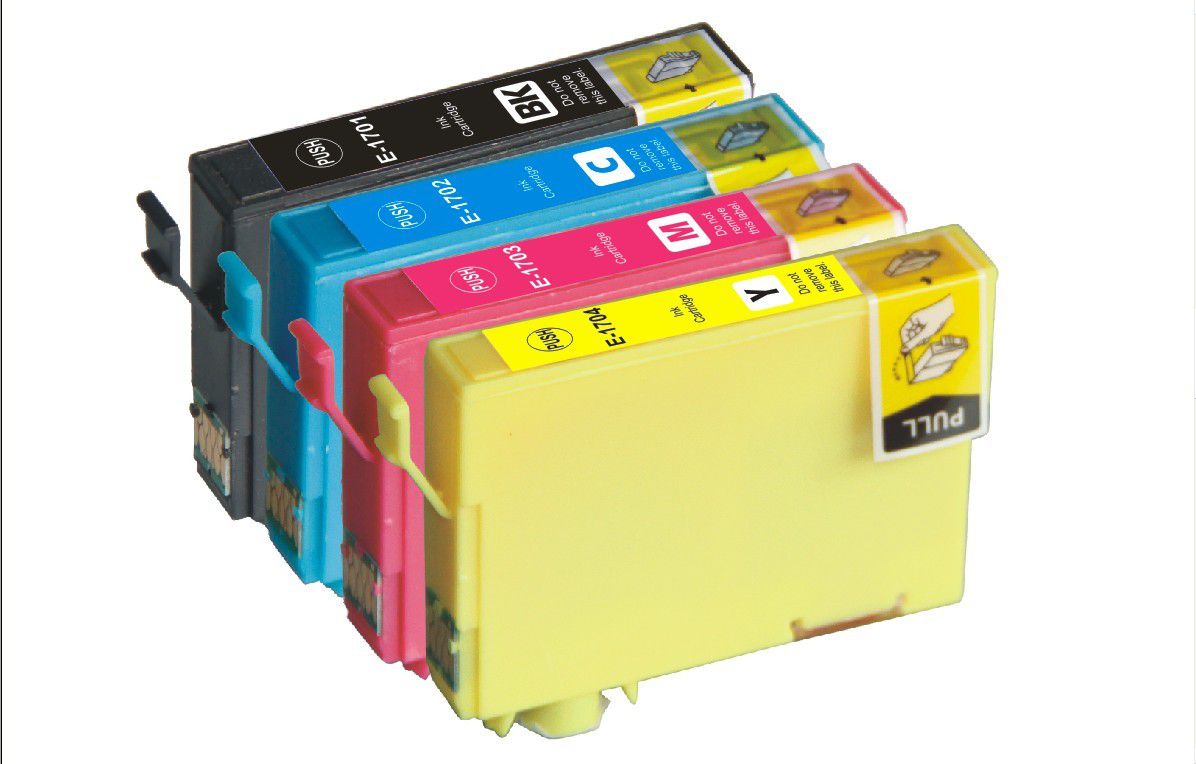 Compatible ink cartridge for Epson T1701-4