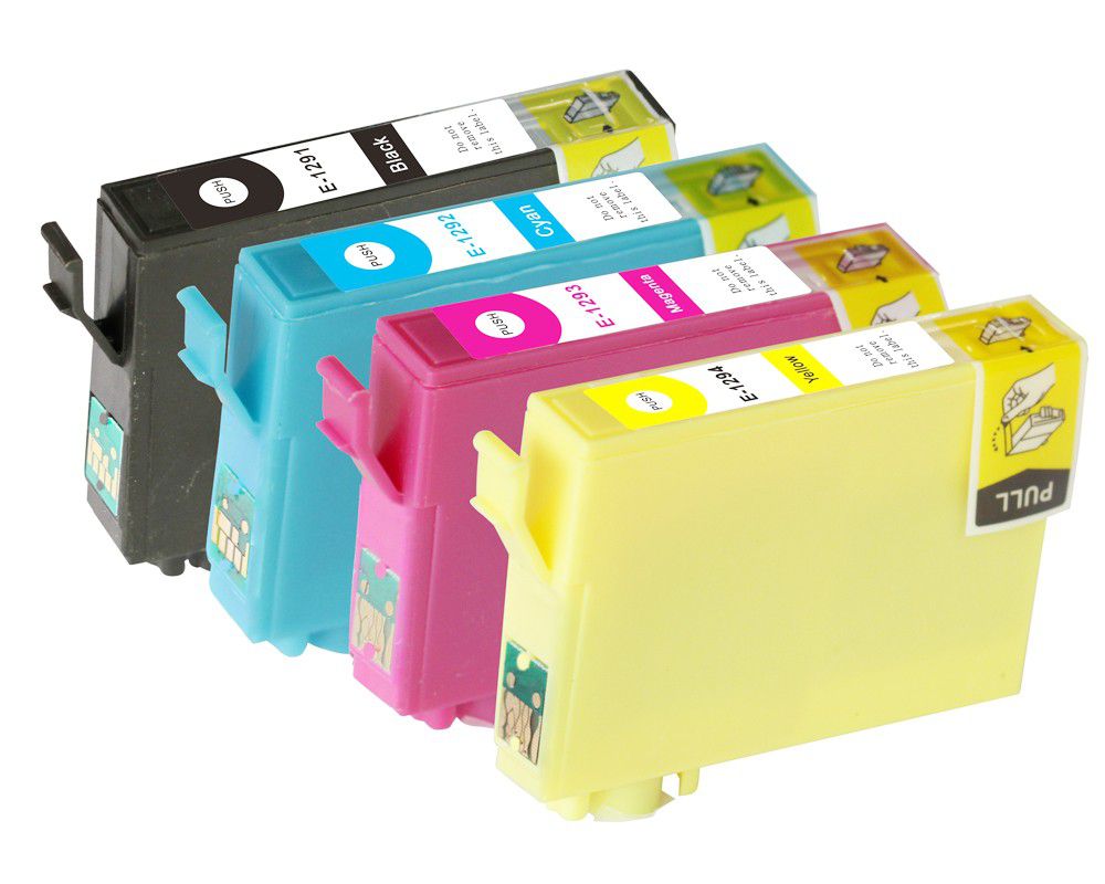 Compatible ink cartridge for Epson T1291-4