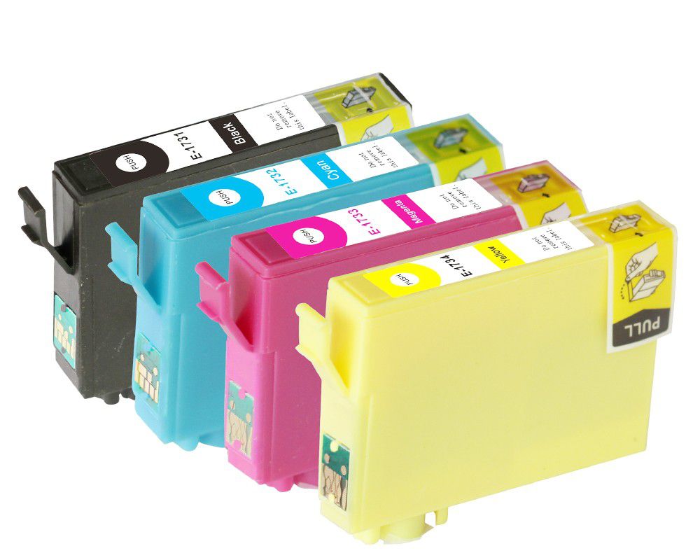 Compatible ink cartridge for Epson T1731-4