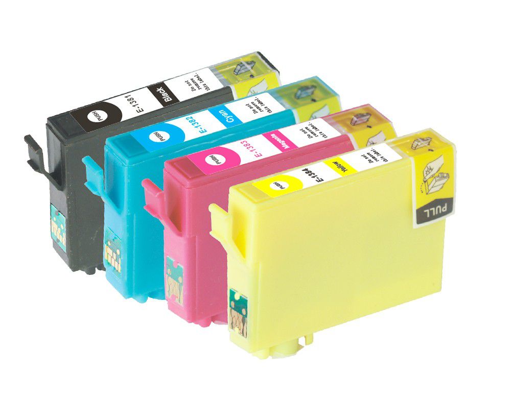 Compatible ink cartridge for Epson T1381-4