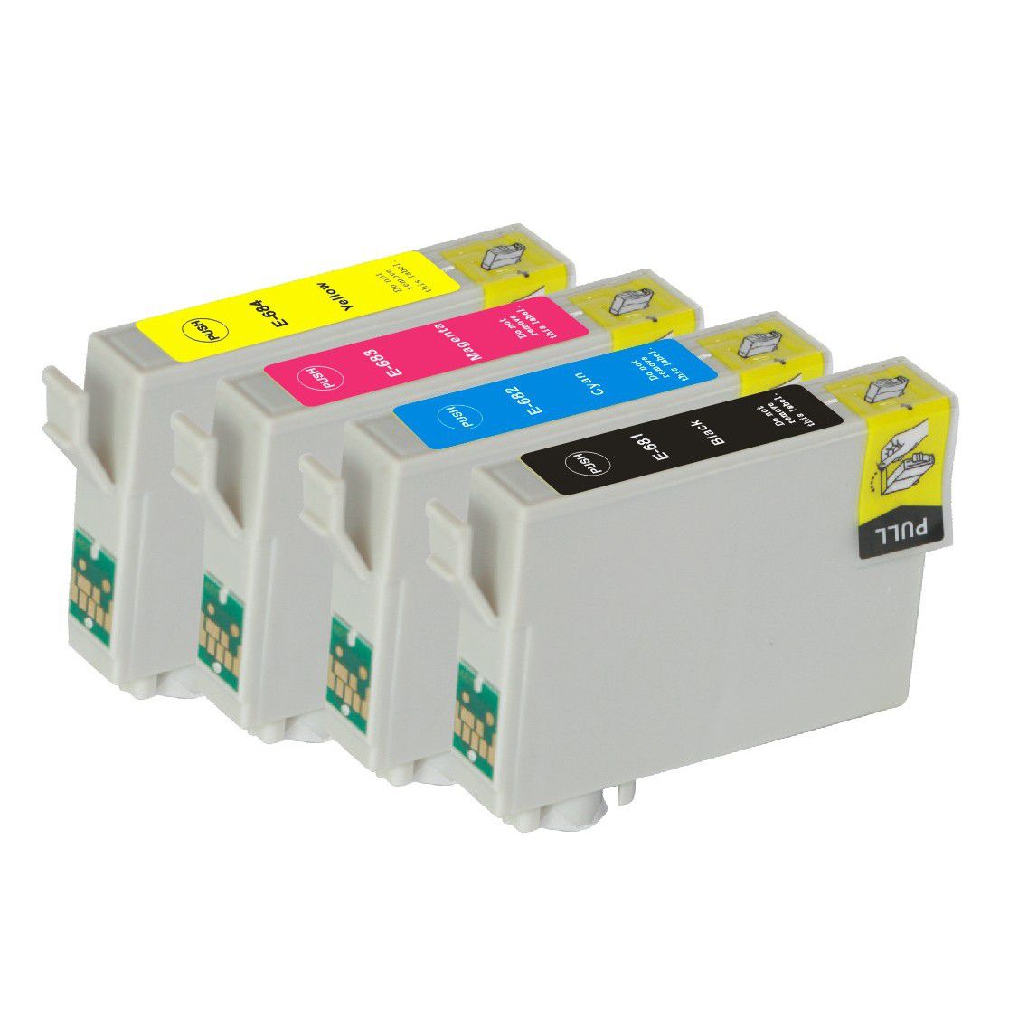 Compatible ink cartridge for Epson T0681-4