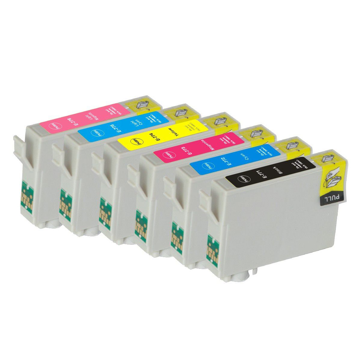 Compatible ink cartridge for Epson T0771-6