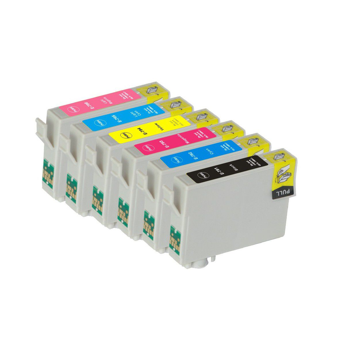 Compatible ink cartridge for Epson T0791-6