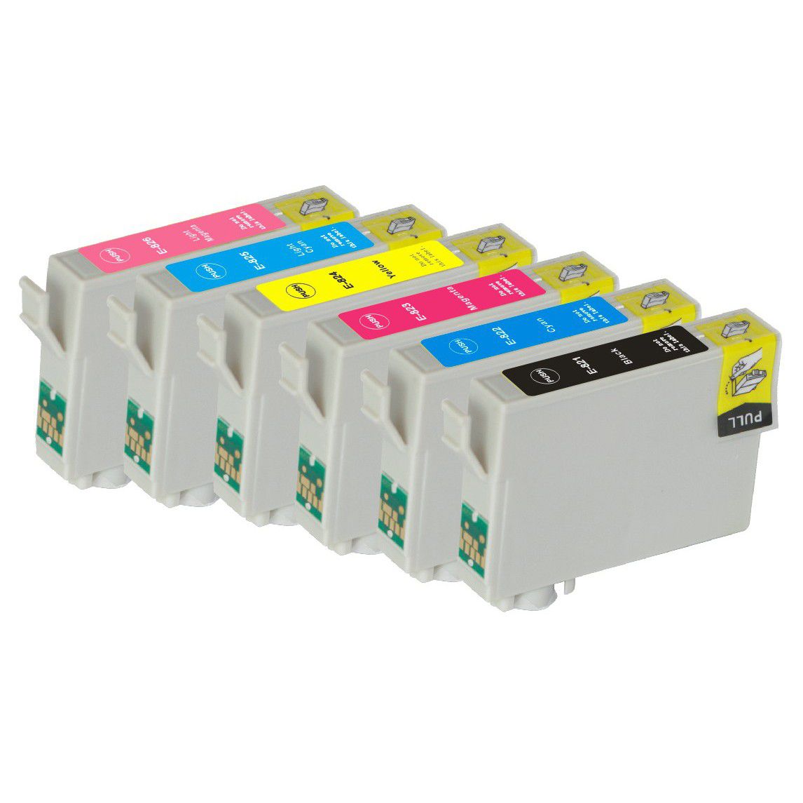 Compatible ink cartridge for Epson T0821-6