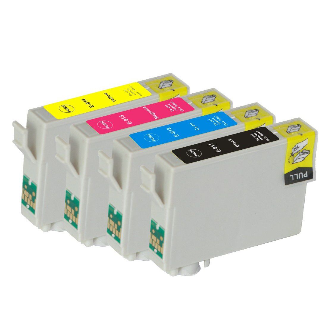 Compatible ink cartridge for Epson T0911-4