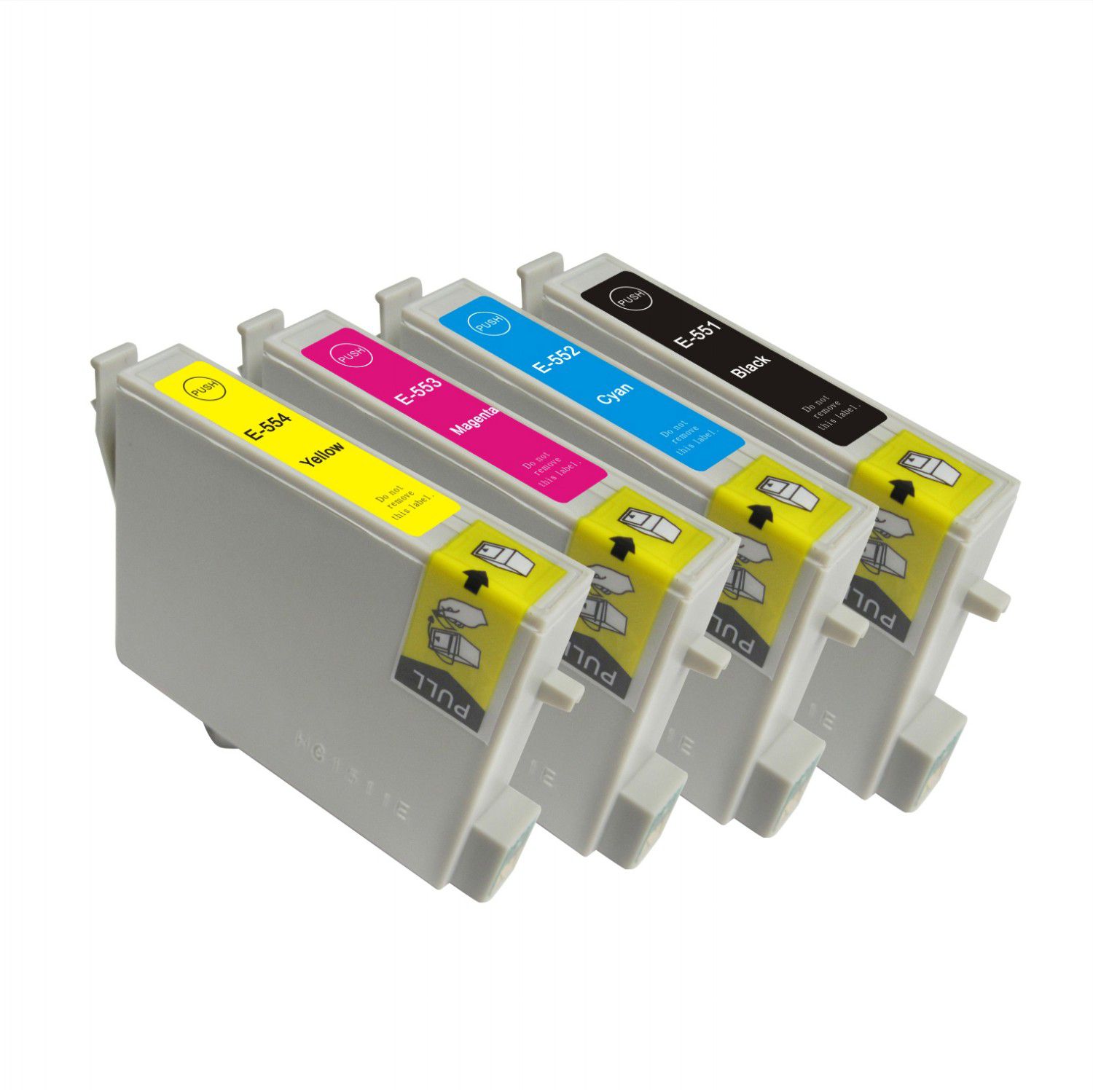 Compatible ink cartridge for Epson T0551-4