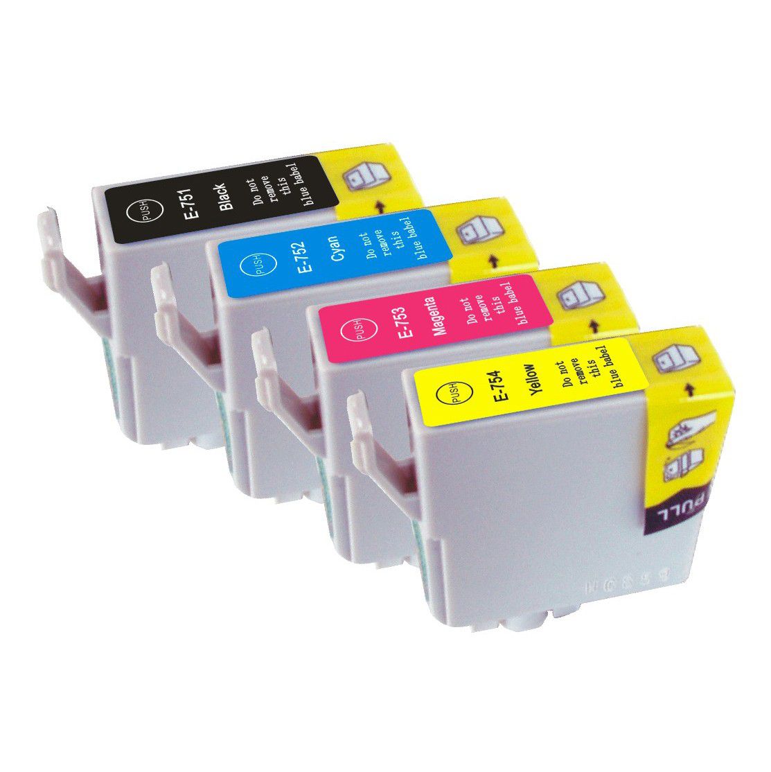 Compatible ink cartridge for Epson T0751-4