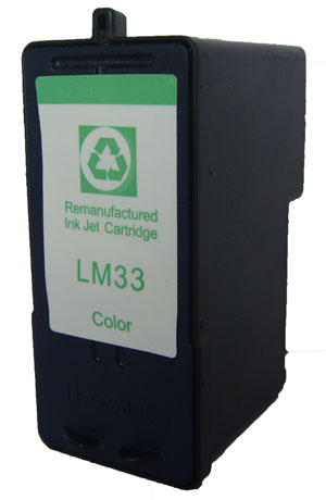 Remanufactured ink cartridge for Lexmark 32/33/34/35 (18C0032/18C0033/18C0034/18C0035)