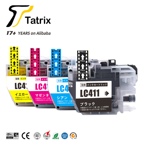 LC411 Color Compatible Printer Ink Cartridge for Brother MFC-J904N MFC-J939DN DCP-J1800N