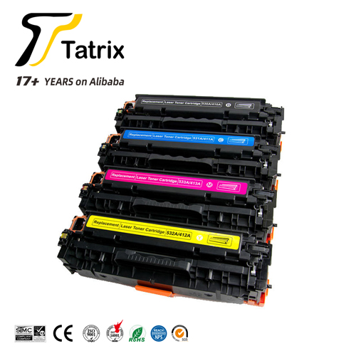 CC530A 530A 410A 380A 530X 410X 380X Compatible Laser Color Toner Cartridge for HP 
