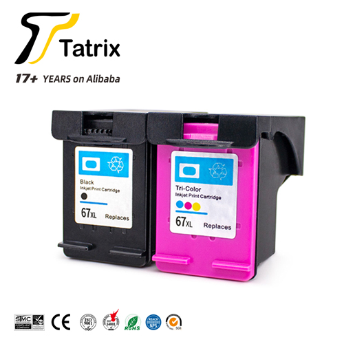 Hp 67XL 67 XL Premium Remanufactured Color Inkjet Ink Cartridge for HP ENVY Pro 6400 Series Deskjet 