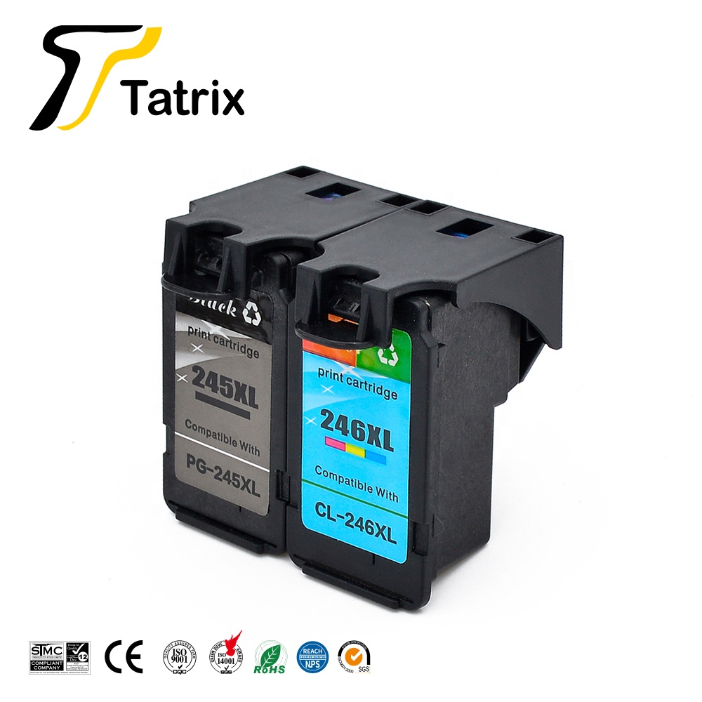 PG-245XL PG-245 CL-246XL CL-246 Remanufactured Color Inkjet Ink Cartridge for canon 245 246