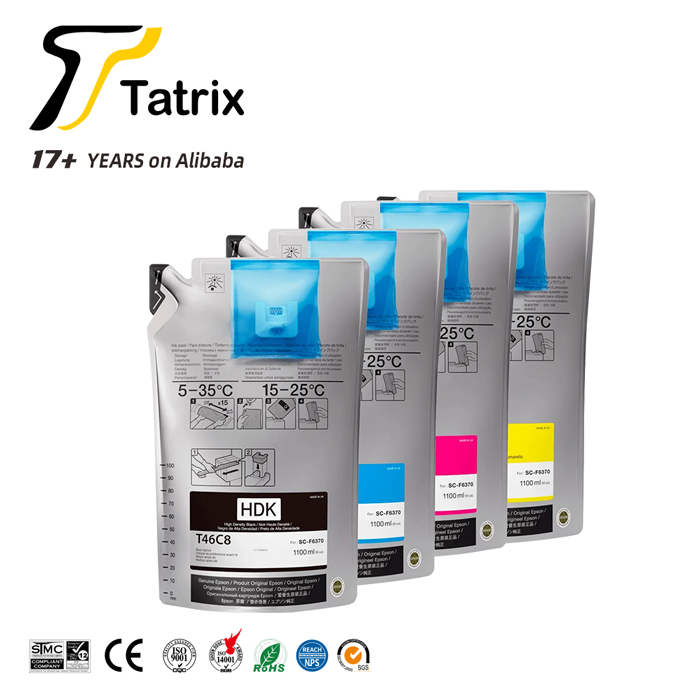 T46C T46D T46H T46C8 T46C2 T46H3 T46H4 Premium Color Compatible Ink Bag Cartridge for Epson 