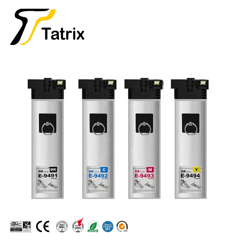 T9491 T9492 T9493 T9494 Color Compatible Printer Ink Cartridge for Epson WF-C5290a WF-C5790a