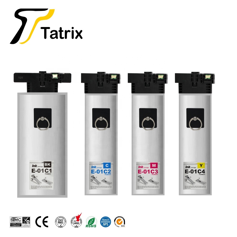 T01C1 T01C2 T01C3 T01C3 Color Compatible Printer Ink Cartridge for Epson WorkForce Pro WF-C529R