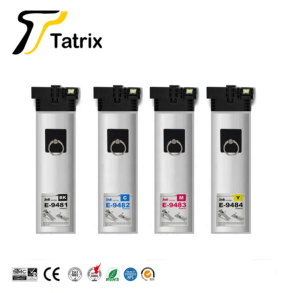 T948 T9481 T9482 T9483 T9484 Color Compatible Printer Ink Cartridge for Epson WF-C5290a WF-C5790a